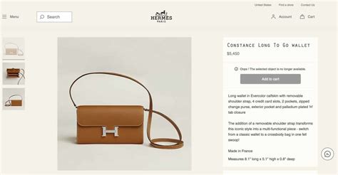 why does hermes not sell bags online